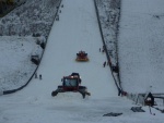 Vorbereitungen des FIS-Weltpokals im Skispringen in Harrachov